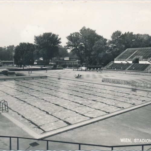 AK, Wien,  Stadionbad, Österreich (S60)