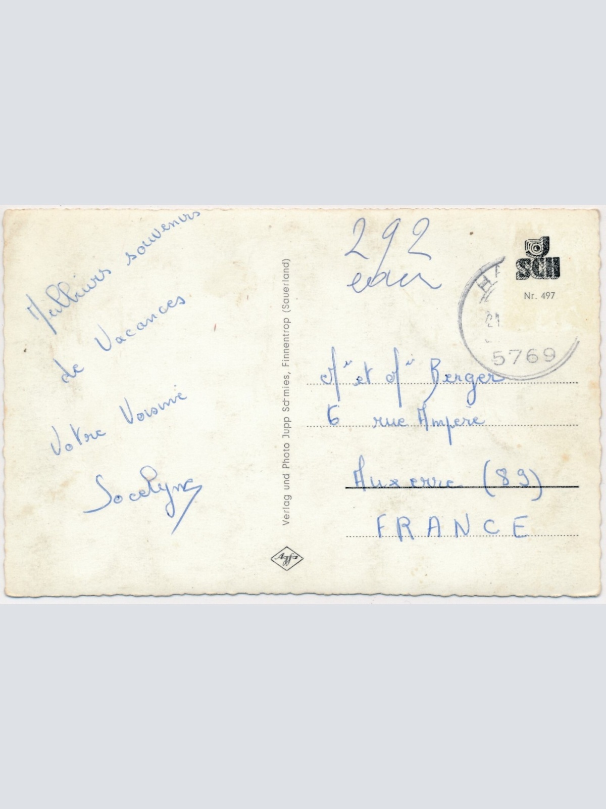 AK, Gruß aus Hagen, Krs. Arnsberg, Sauerland, Nordrhein-Westfalen (S88)