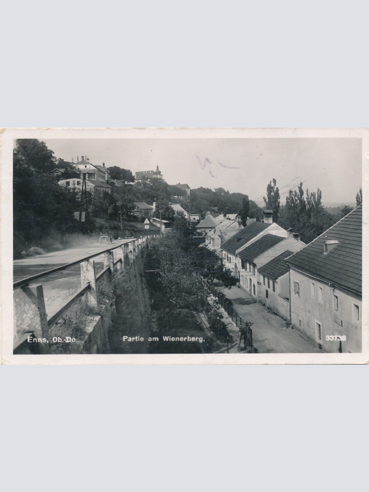 AK,  Enns, Partie am Wienerberg, Oberösterreich (S138)