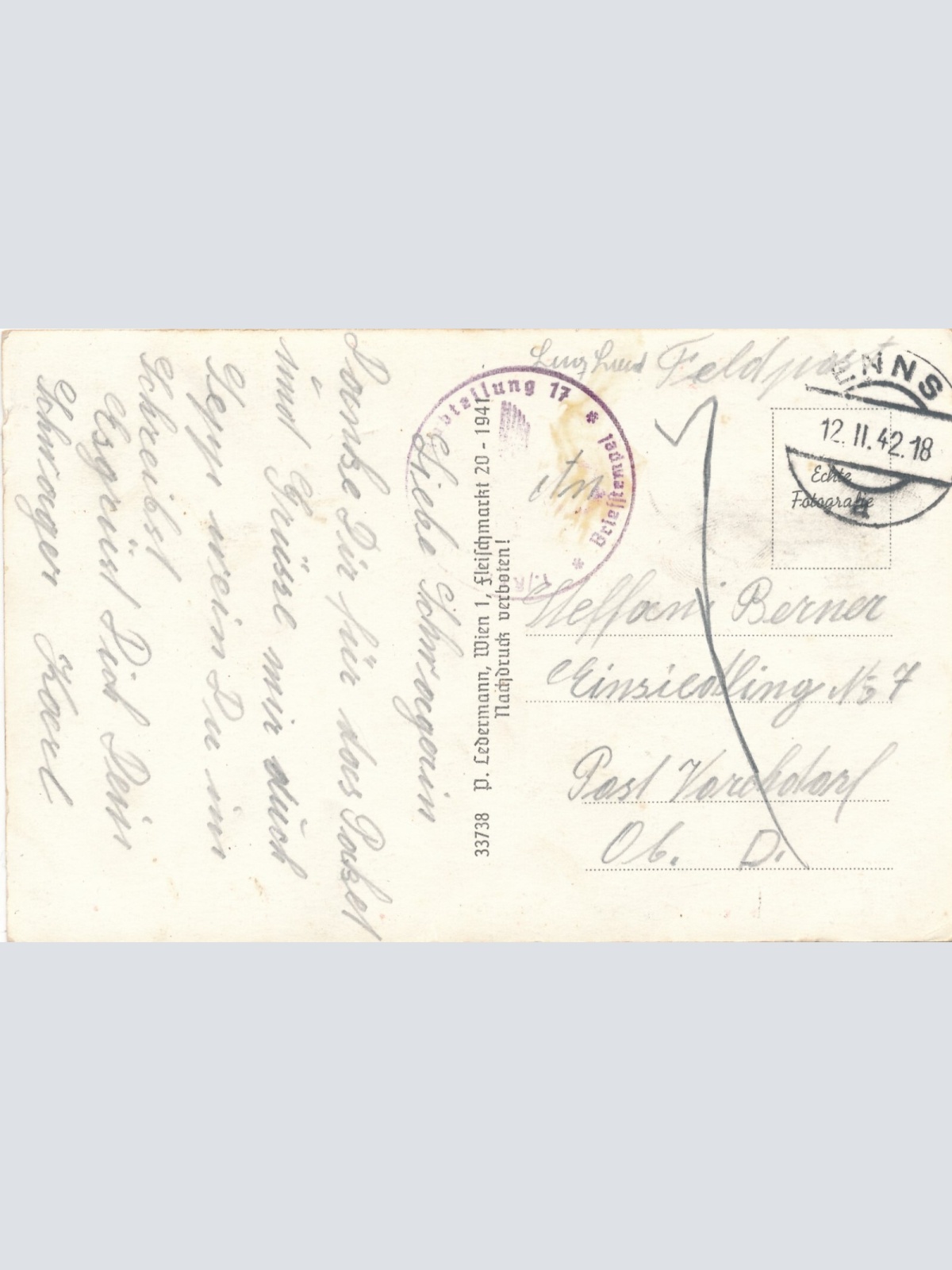 AK,  Enns, Partie am Wienerberg, Oberösterreich (S138)