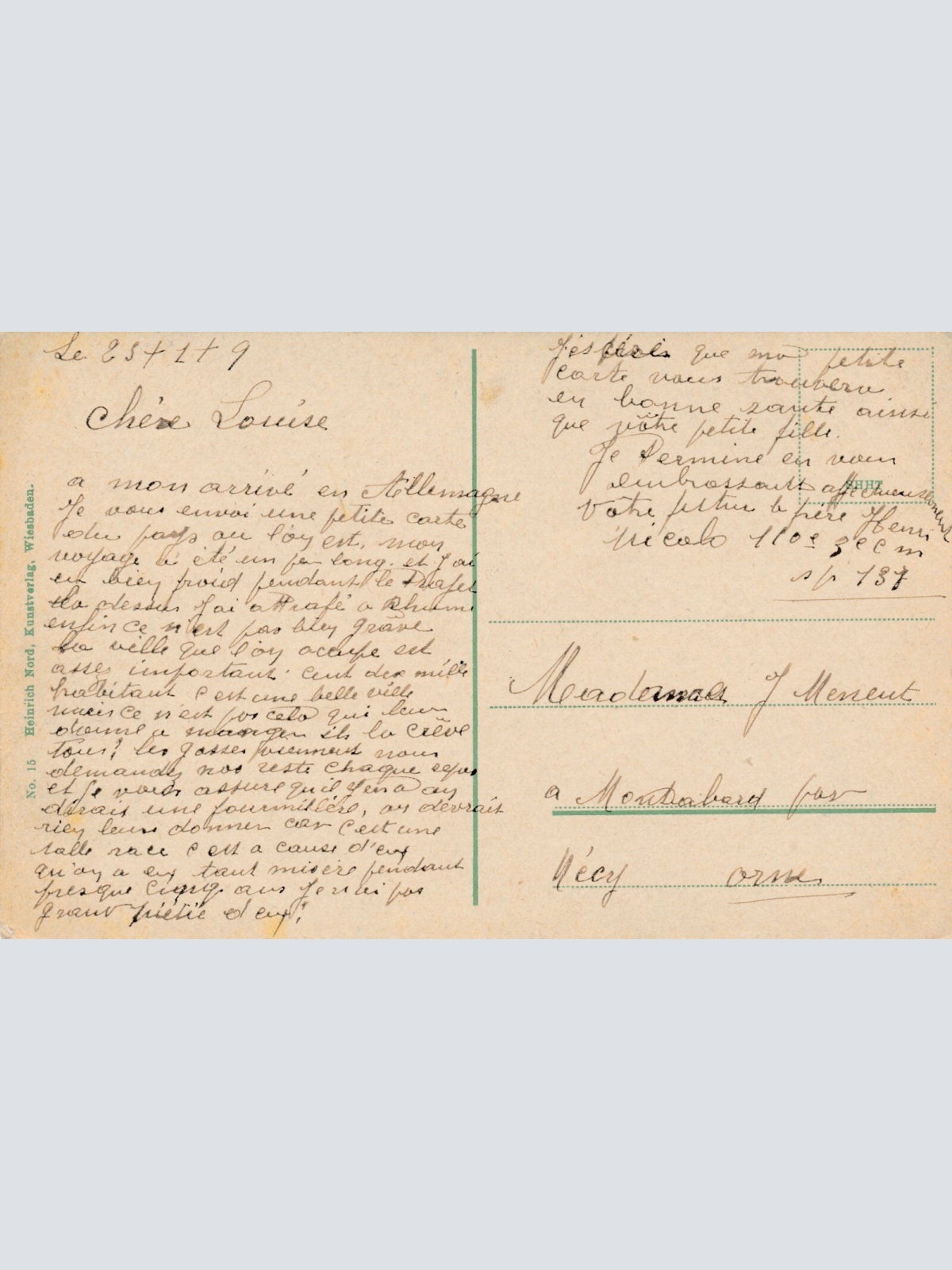 AK, Wiesbaden, Hessen, Nerotalanlagen mit Krieger-Denkmal, Neroberg (S86)