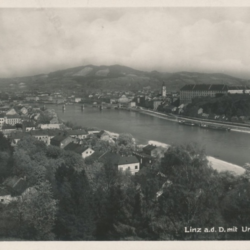 AK, Linz an der Donau mit Urfahr, Oberösterreich (S28)