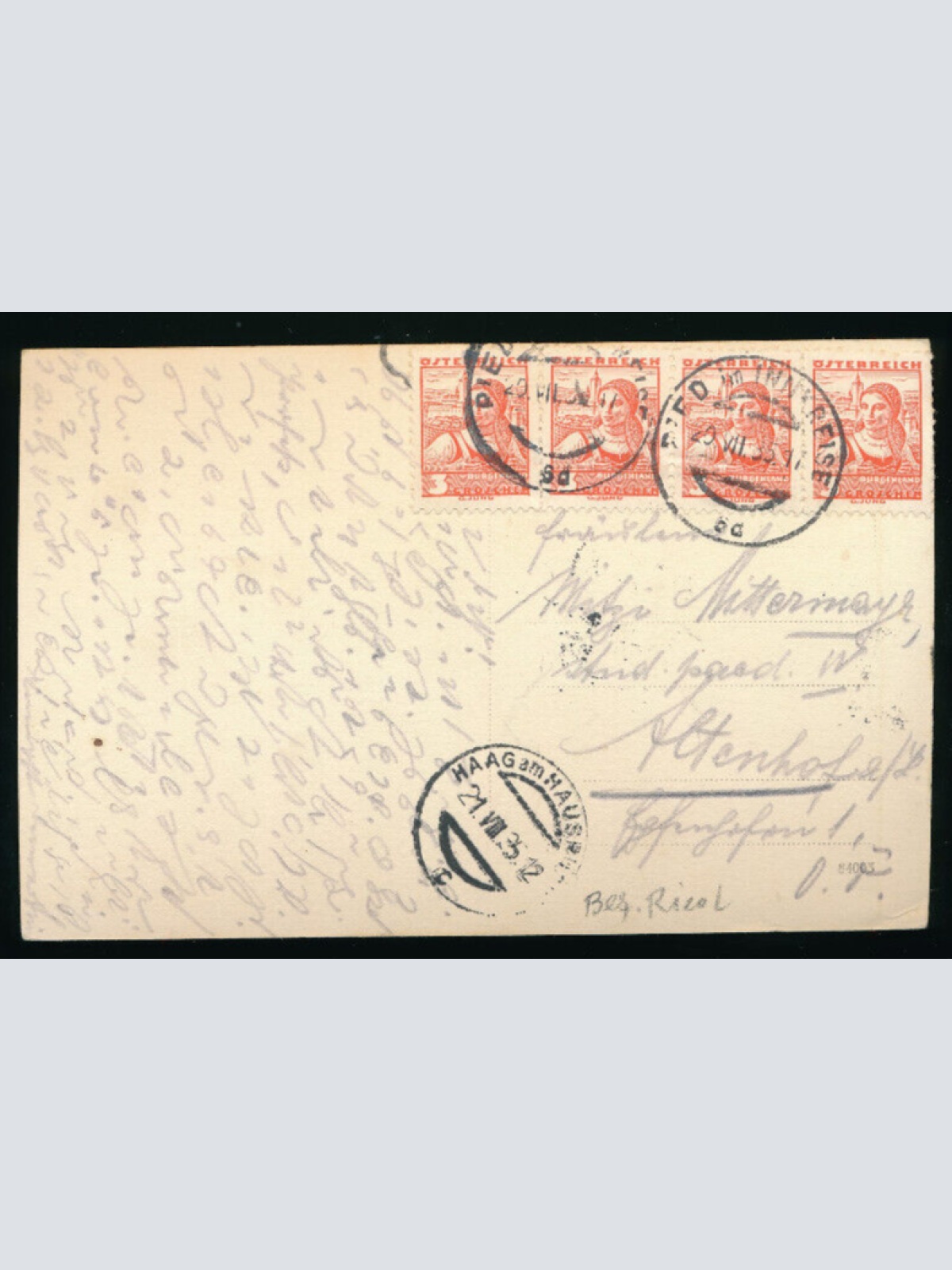 AK aus Mehrnbach Oberösterreich (2340)