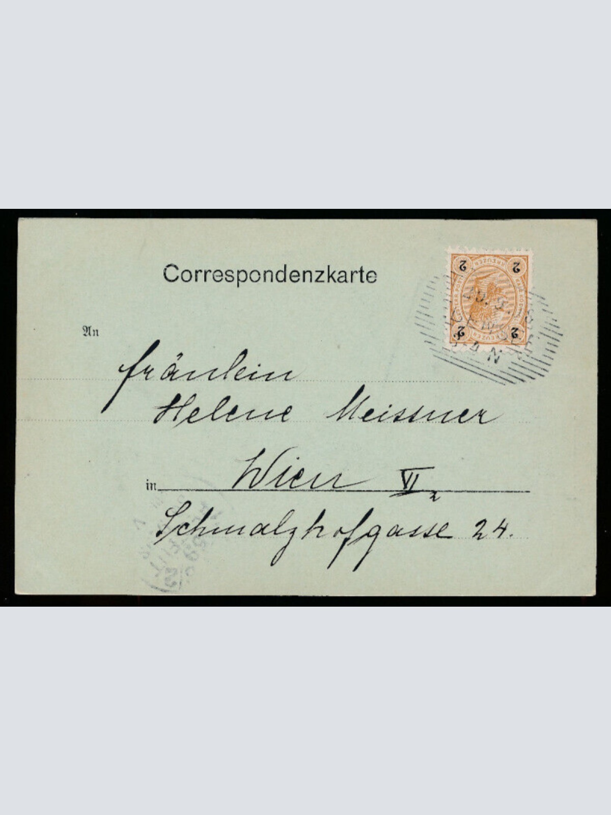 Mondschein - Karte gruss aus Traunkirchen Oberösterreich (2288)