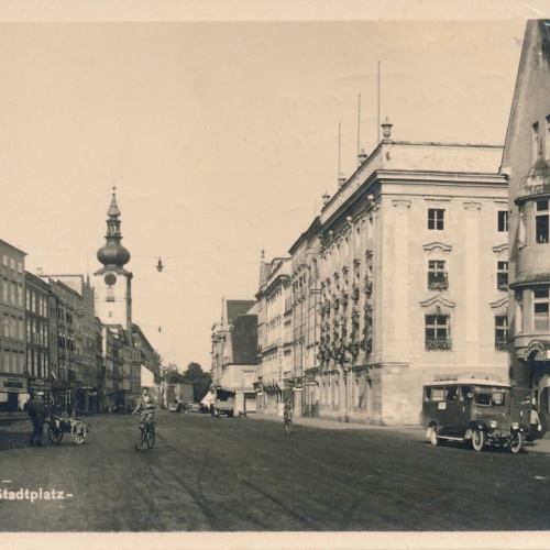 AK, Wels, Stadtplatz, Oberösterreich (S34)