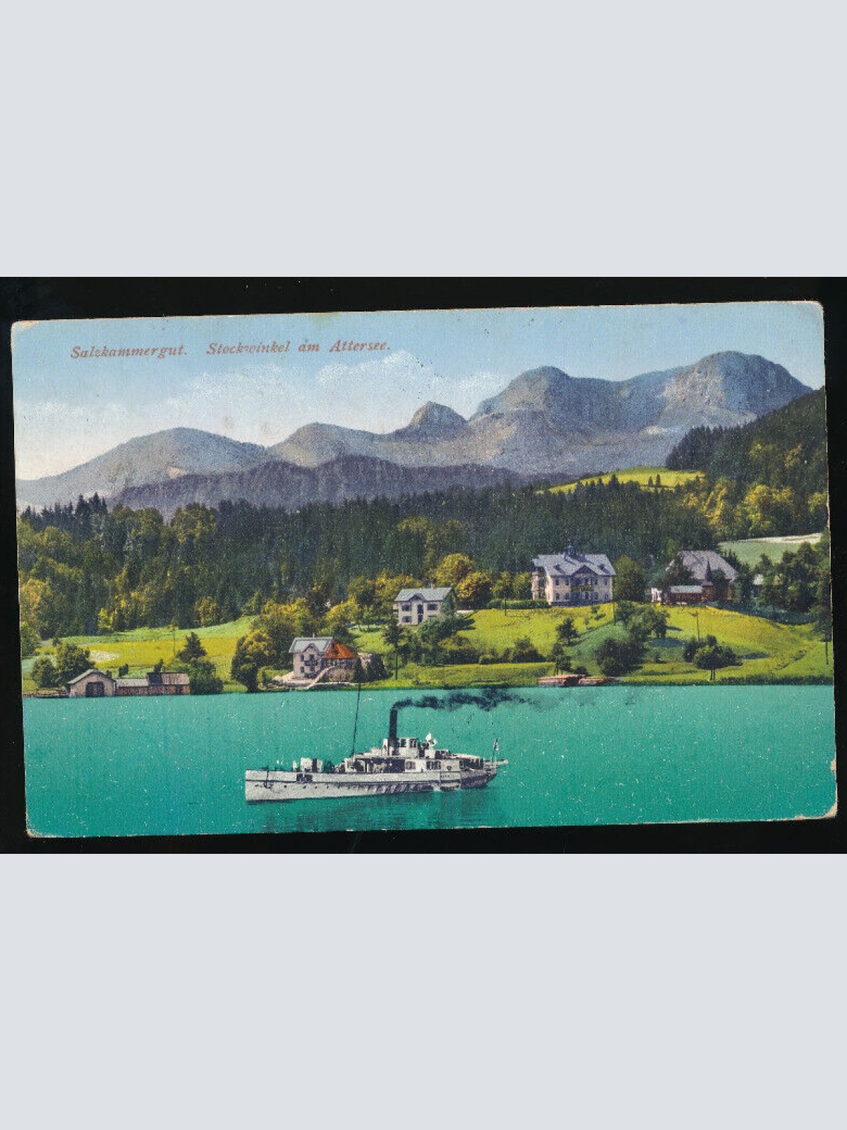 AK aus Stockwinkel am Attersee Oberösterreich (2441)