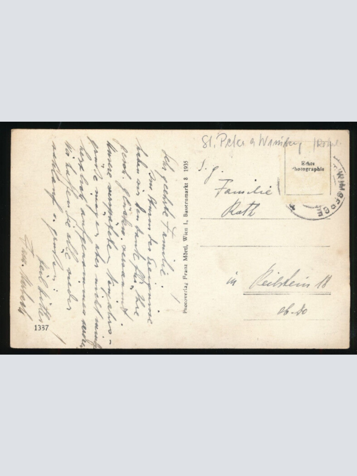 AK aus St.Peter am Wimberg Oberösterreich (2536)