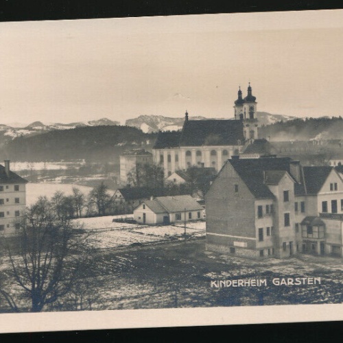 AK aus Garsten mit Kinderheim Oberösterreich (2413)