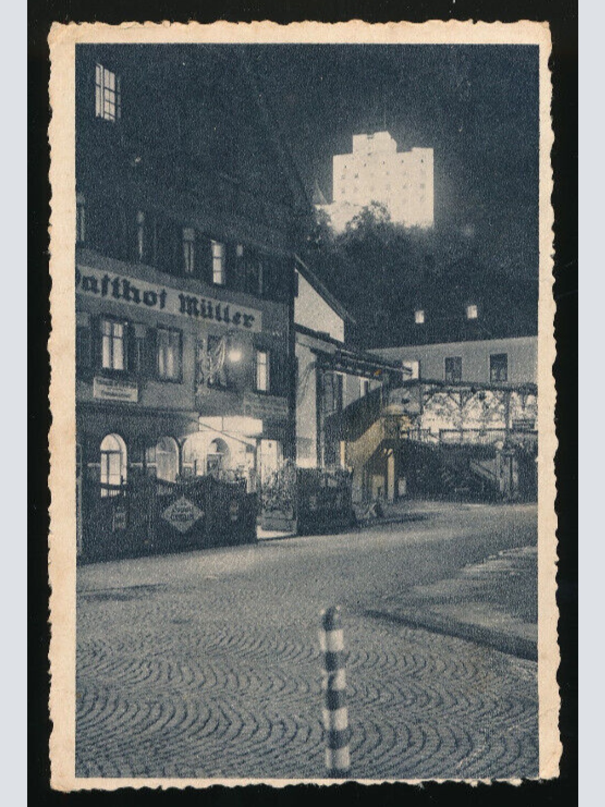 AK aus Laudeck mit Gasthof Müller Salzburg (2230)