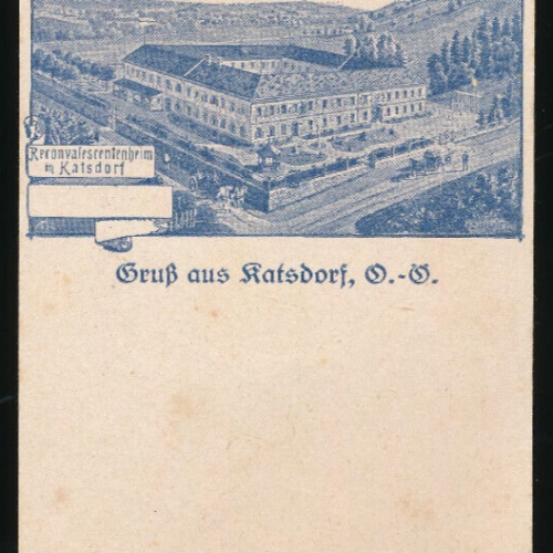 Litho-Karte gruss aus Katsdorf Oberösterreich (2770)