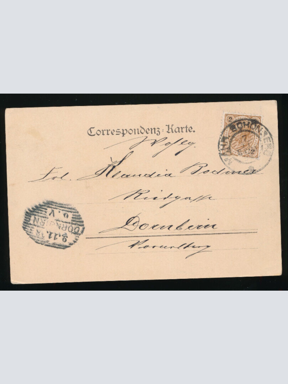 AK gruss aus Mähr - Schönberg Tschechoslowakei (2766)