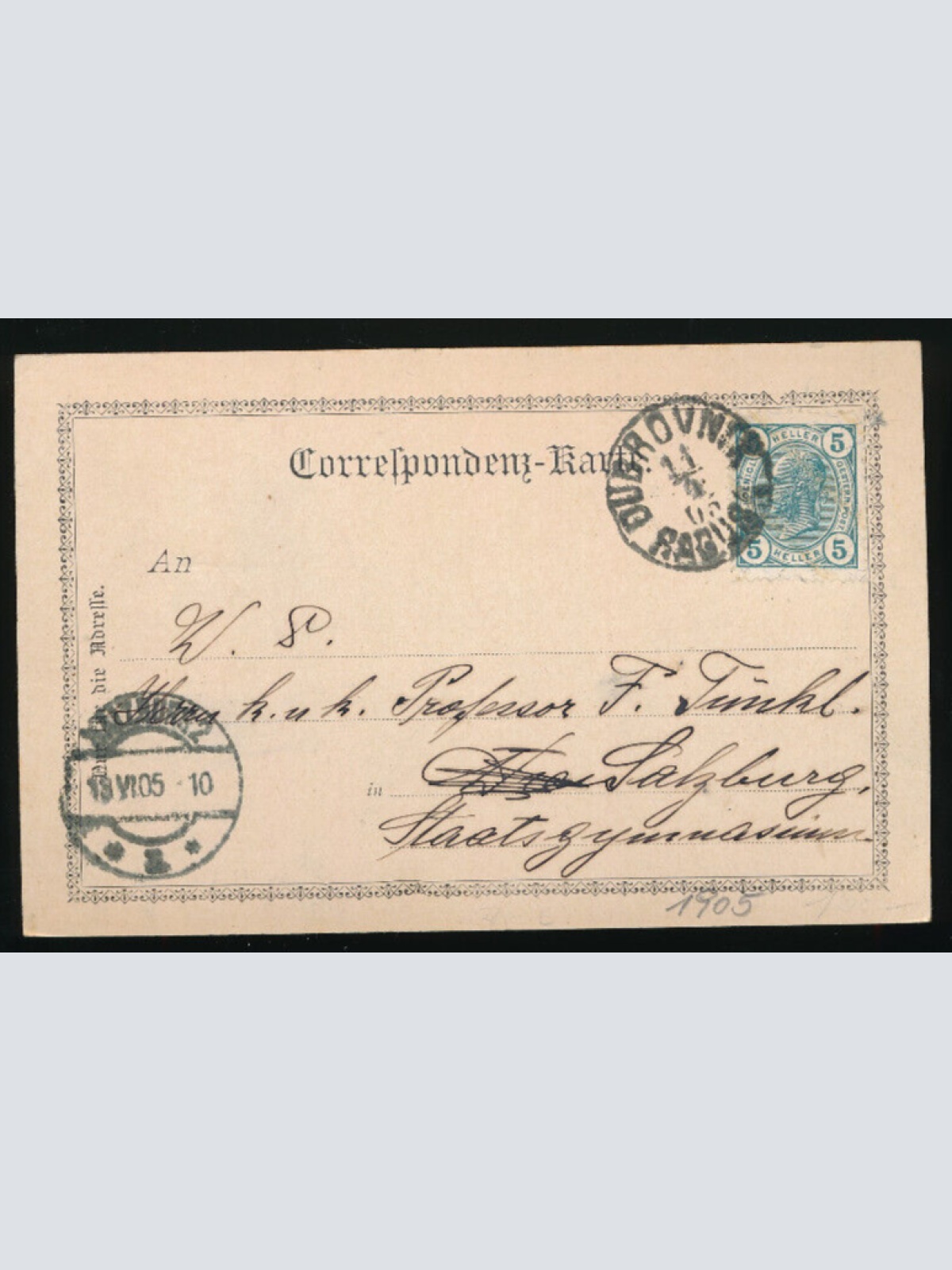 AK aus Ragusa Kroatien (2774)