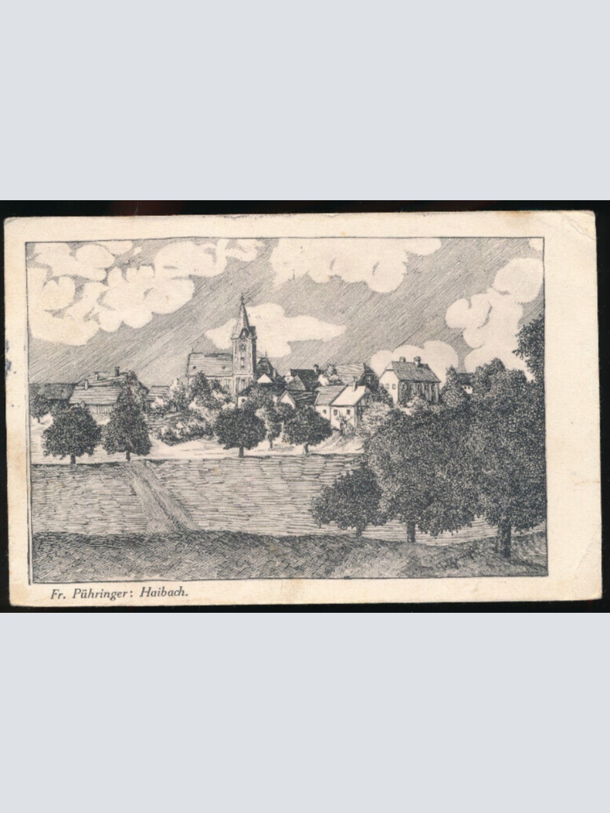 AK aus Haibach Fr.Pühringer Oberösterreich (2803)