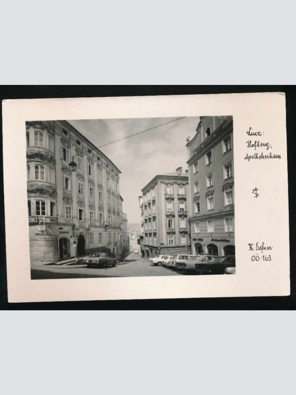 AK aus Linz an der Donau Apotheckerhaus Oberösterreich (2821)