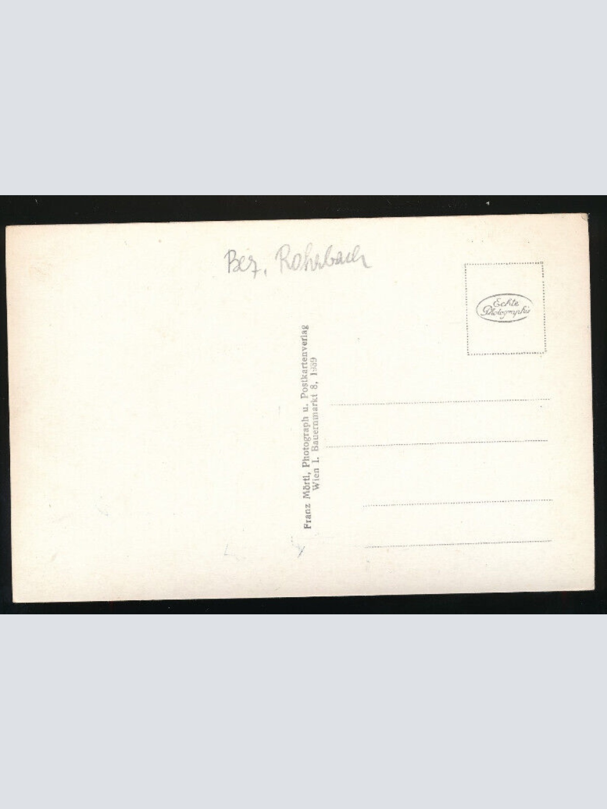 AK aus Schwarzenberg im Mühlkreis Oberdonau Oberösterreich (2257)