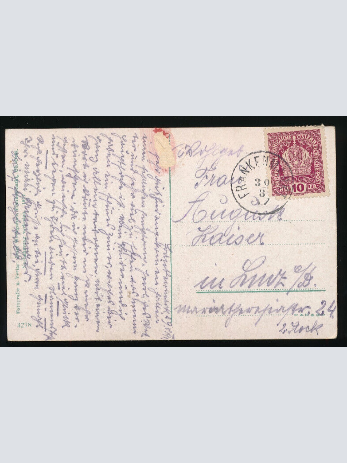 AK aus Frankenmarkt Oberösterreich (2813)