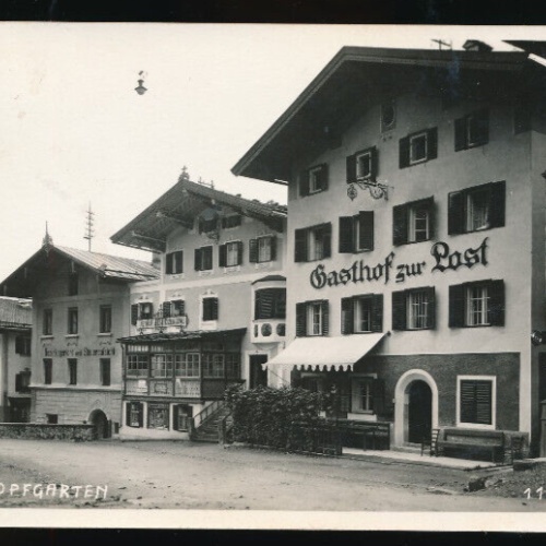AK aus Hopfgarten Gasthof zur Post Tirol (2237)