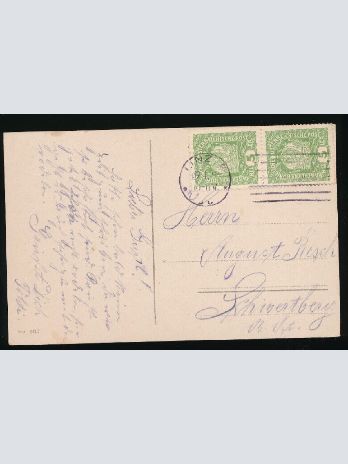 AK aus Linz an der Donau Museum Oberösterreich (2124)