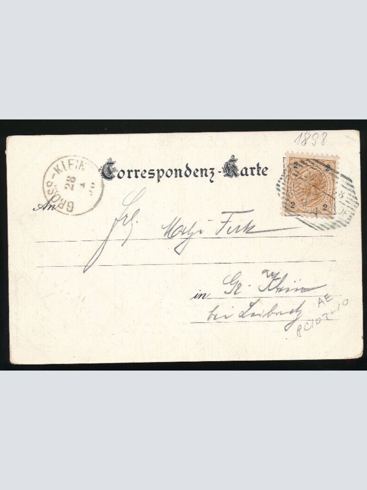 Litho - Karte gruss aus Graz Steiermark (2730)