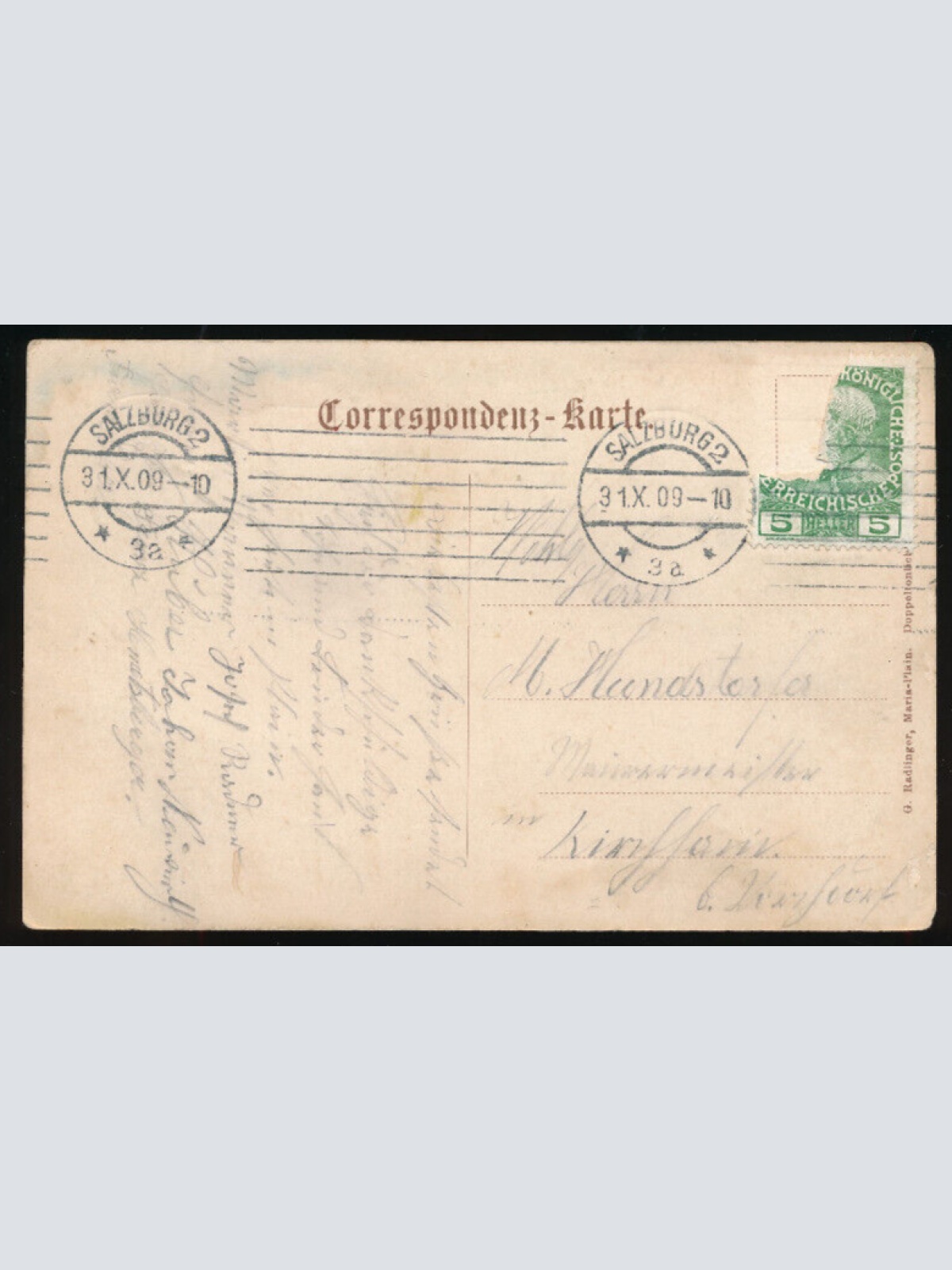 AK gruss aus Maria - Plain bei Salzburg (2105)