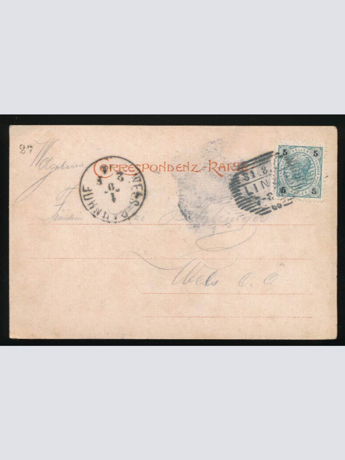 AK aus Linz an der Donau Oberösterreich (2710)