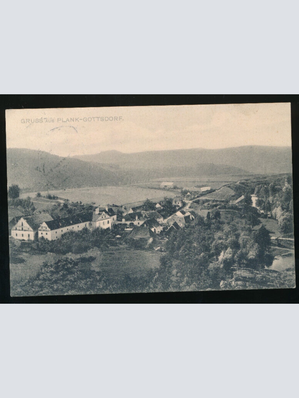 AK gruss aus Plank-Gottsdorf Niederösterreich (1973)