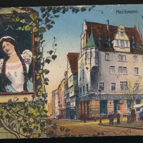 AK aus Heilbronn Kätchen und Kätchenhaus Baden - Württemberg (2739)