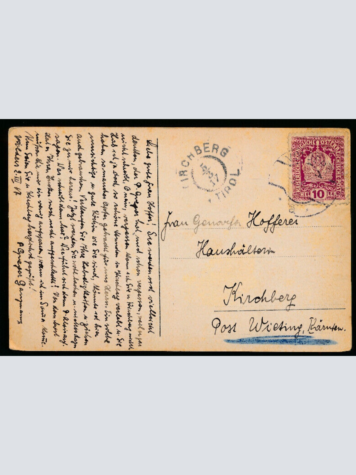 AK aus Volders mit Erziehungsanstalt Tirol (2726)