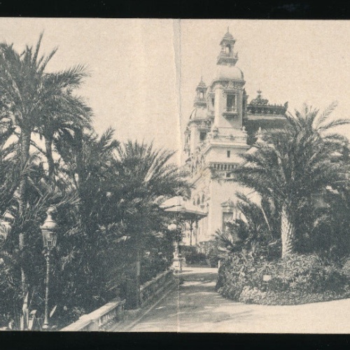 Doppel - Karte aus Monte Carlo Monaco (2733)