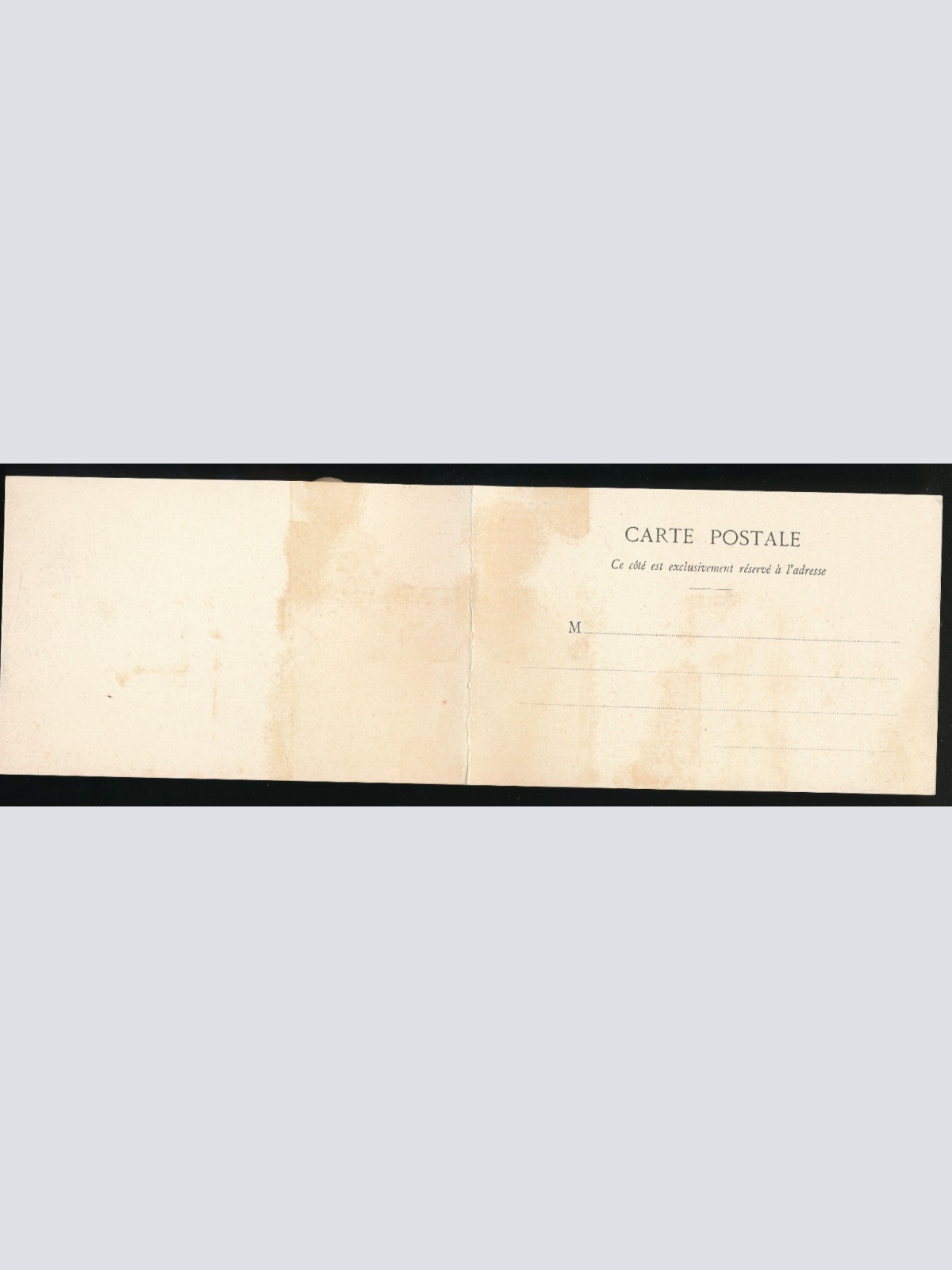 Doppel - Karte aus Monte Carlo mit Casino et Jardins Monaco (2734)