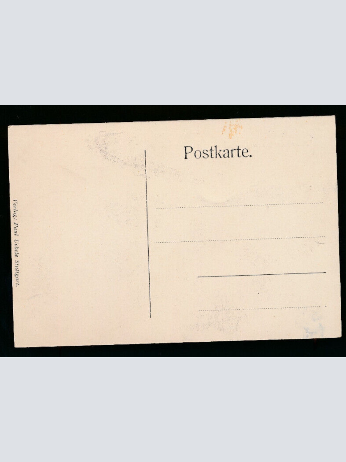 AK aus Stuttgart Zeppelin über Stuttgart Baden-Württemberg (2753)