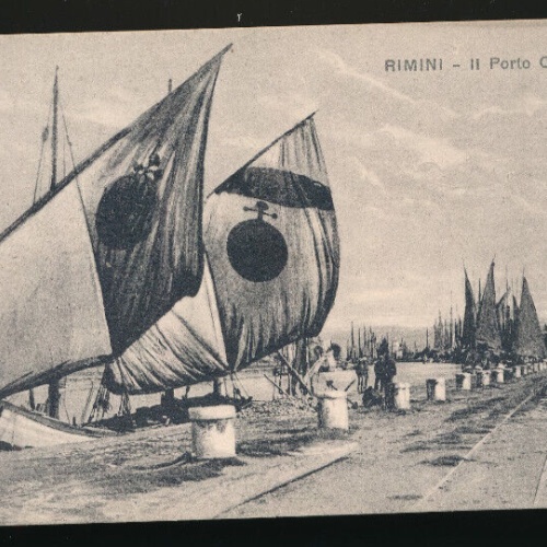 AK aus Rimini Porto Canale Italien (3010)
