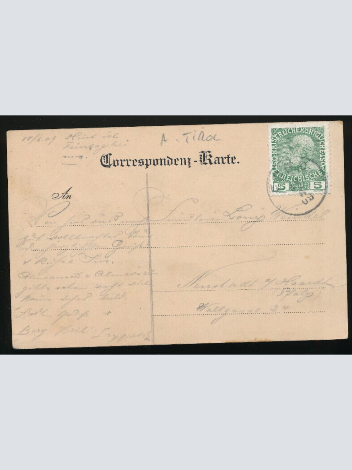 AK gruss aus Durchholzen Tirol (2962)