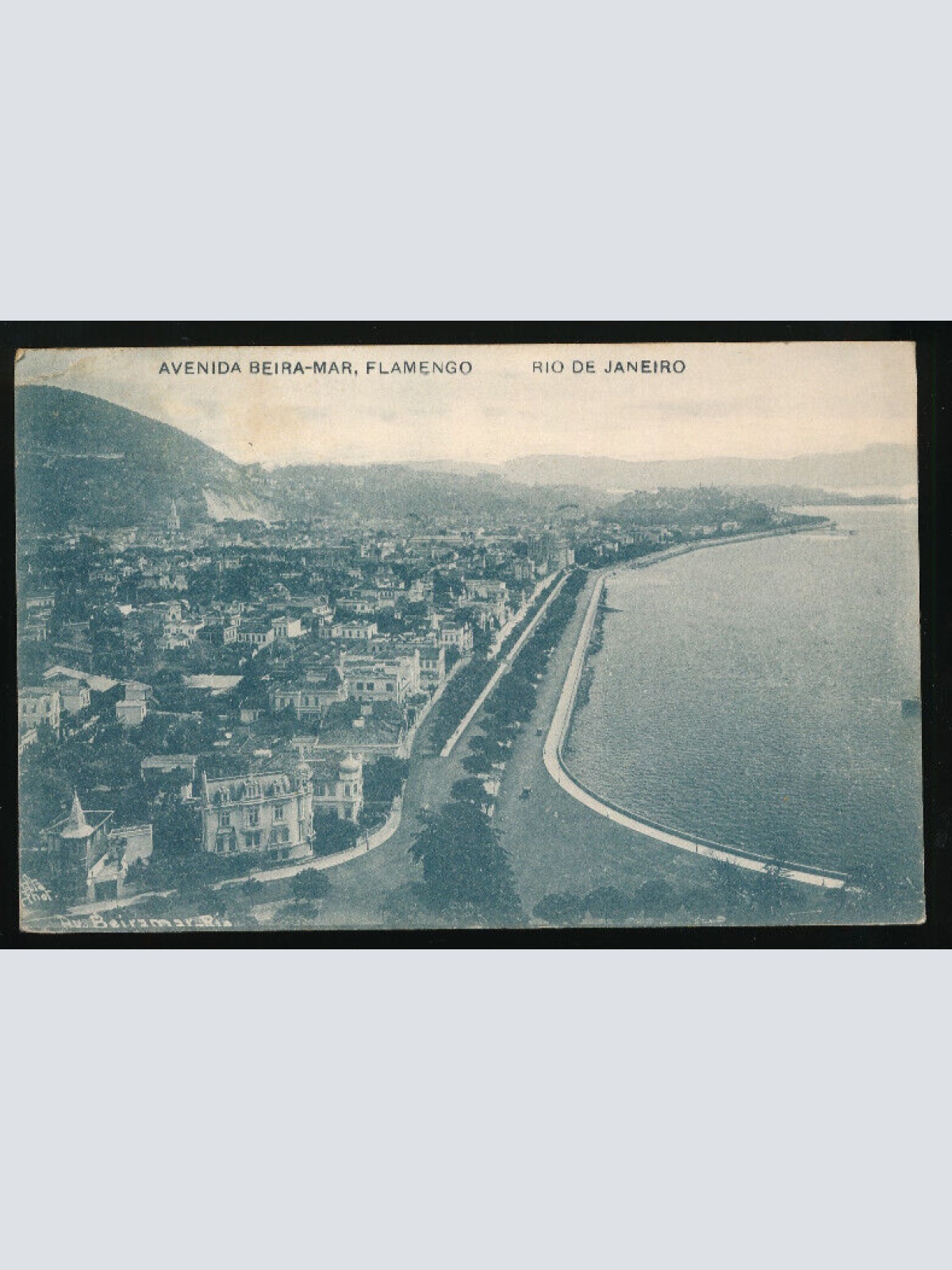 AK aus Rio de Janeiro Avenida Beira-Mar Flamengo Brasilien (3096)