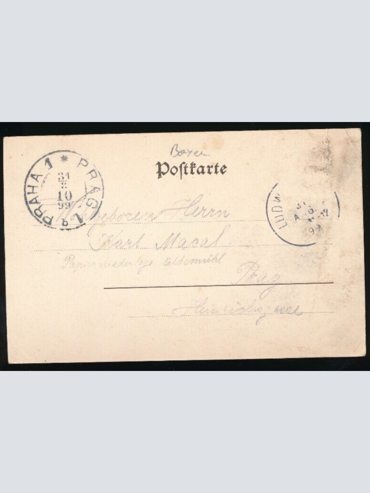 AK gruss aus Waldhaus mit dem Falkenstein Bayern (3016)