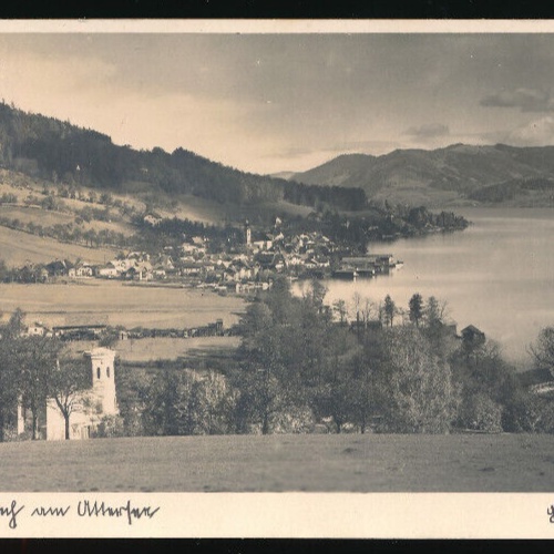 AK aus Unterach am Attersee Oberösterreich (2858)