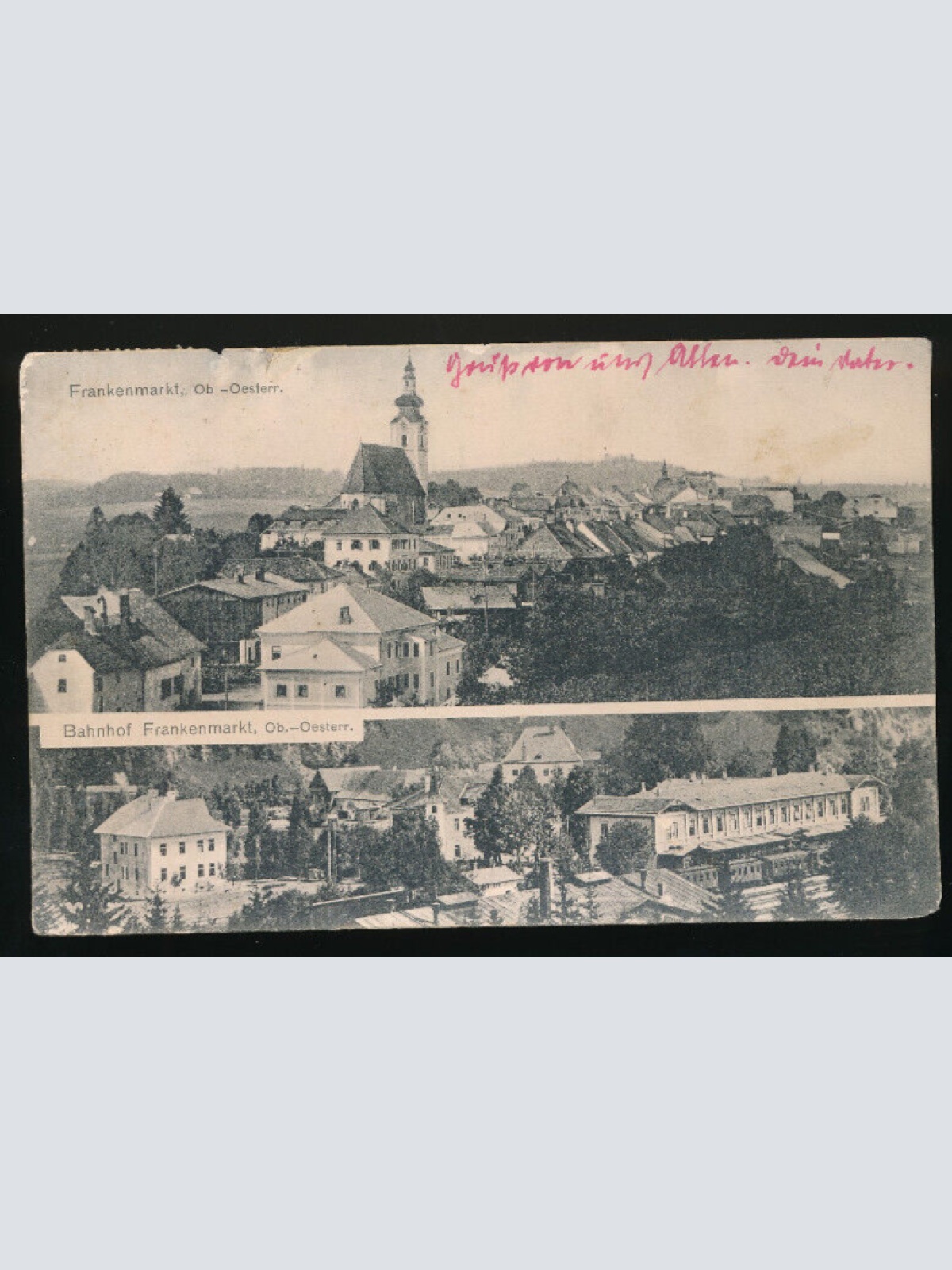 AK aus Frankenmarkt Oberösterreich (2929)