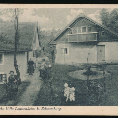 AK aus Schaumberg Villa Louisenheim Oberösterreich (2704)