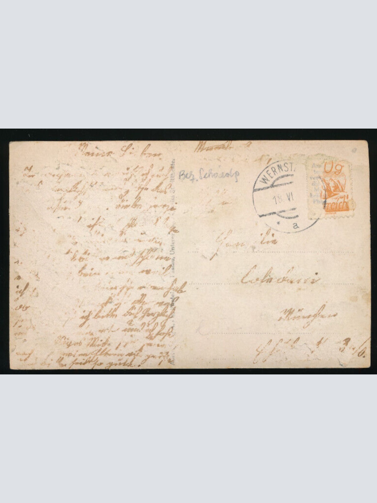 AK aus Wernstein Oberösterreich (2489)