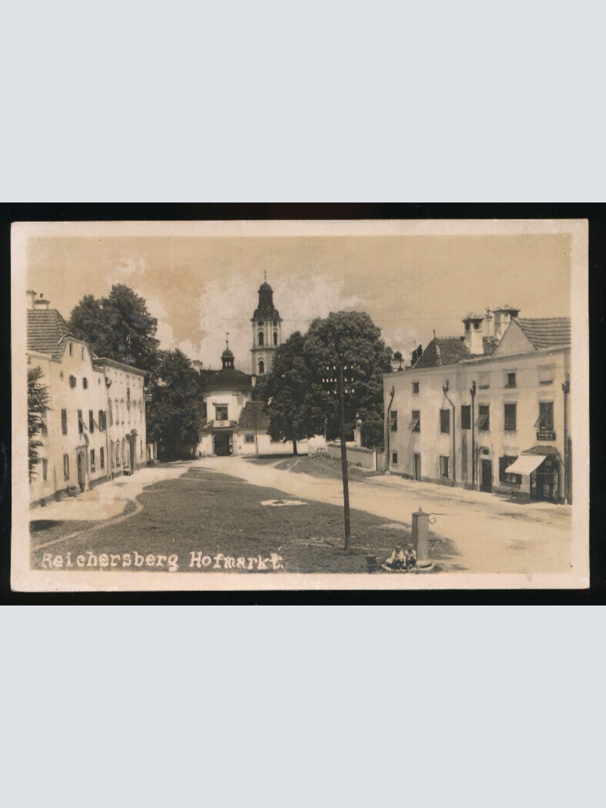 AK aus Reichersberg Hofmarkt Oberösterreich (2515)