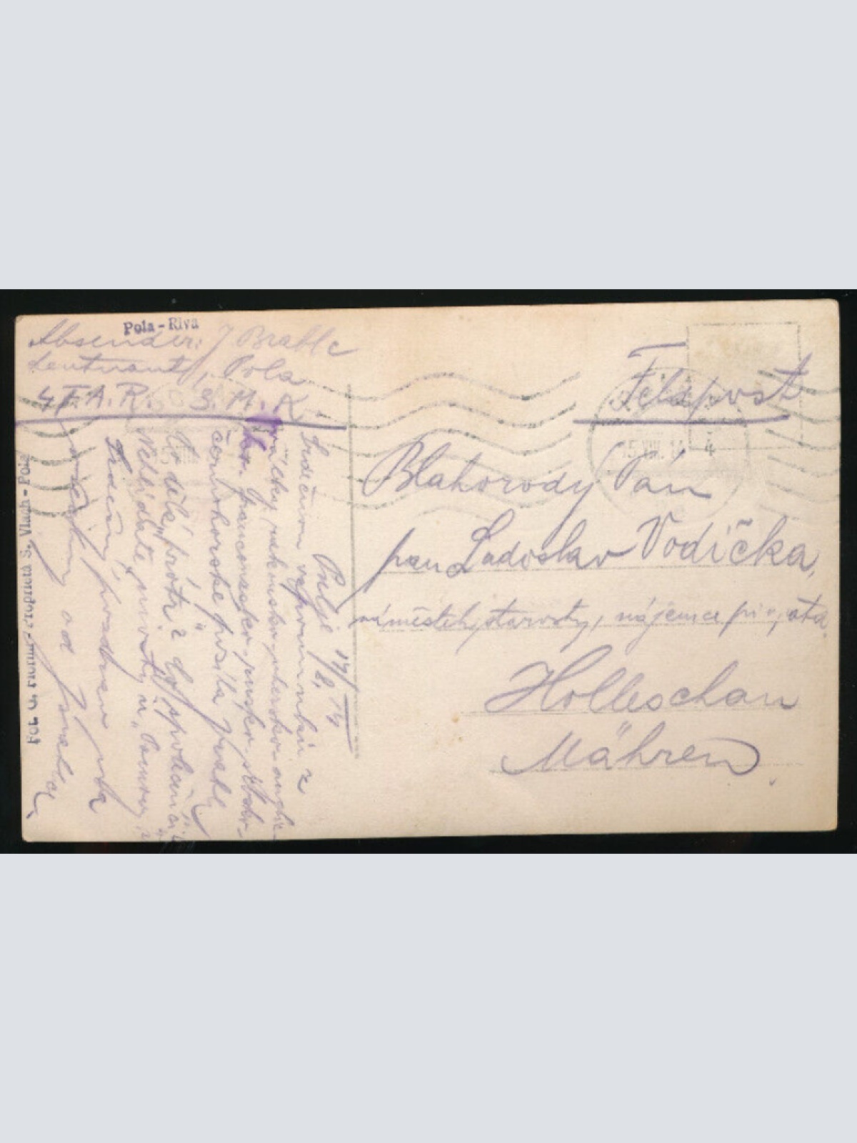 AK aus Pola - Pula Riva Kroatien (3243)