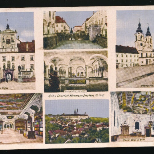 AK aus Kremsmünster Mehrbildkarte Oberösterreich (2635)