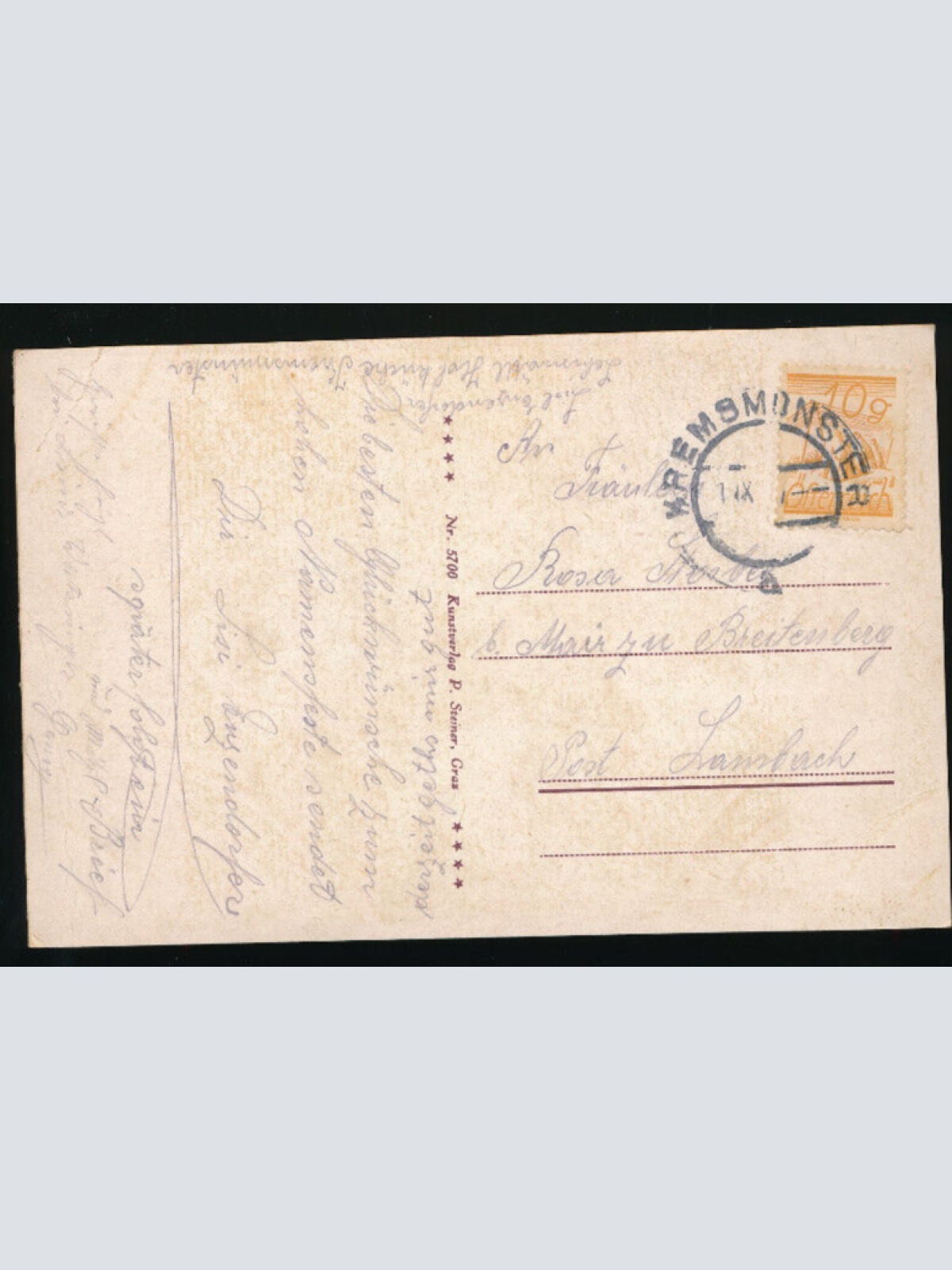 AK aus Kremsmünster Mehrbildkarte Oberösterreich (2635)