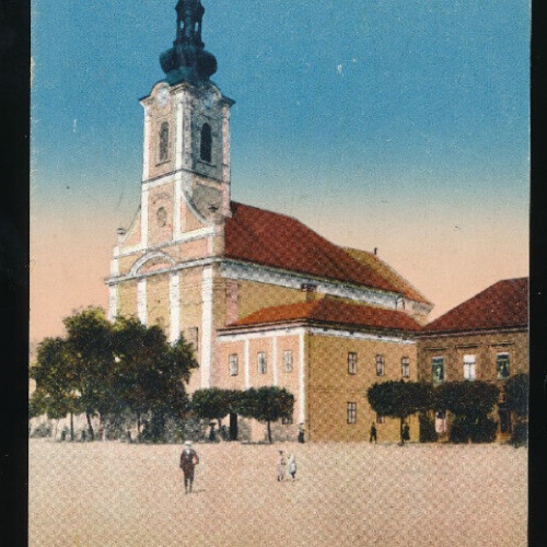 AK aus Maramarossziget Rom. kath. templom Rumänien (3270)