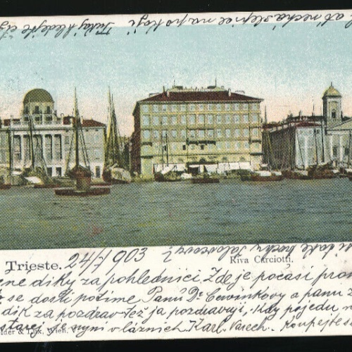 AK aus Trieste - Triest Riva Carciotti Italien (3265)