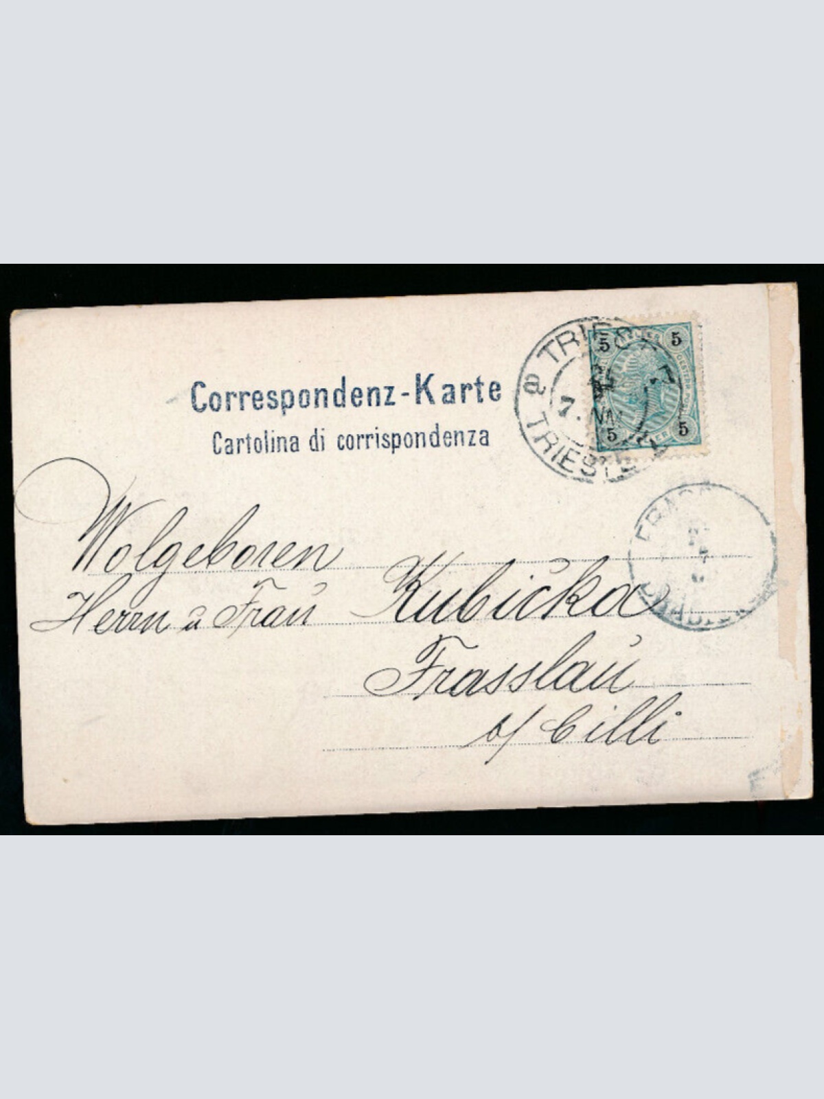 AK aus Trieste - Triest Riva Carciotti Italien (3265)