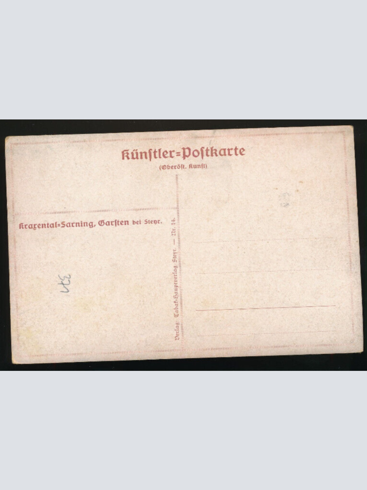 AK aus Garsten Kraxental-Sarning Oberösterreich (2682)