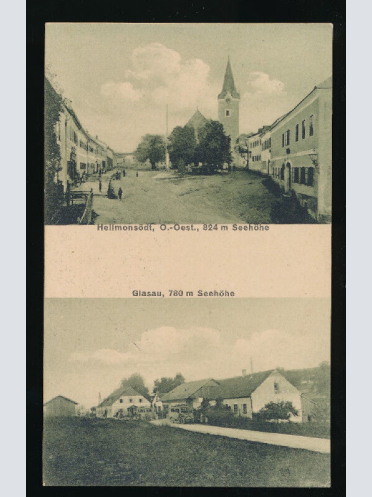 AK aus Hellmonsödt Oberösterreich (2701)