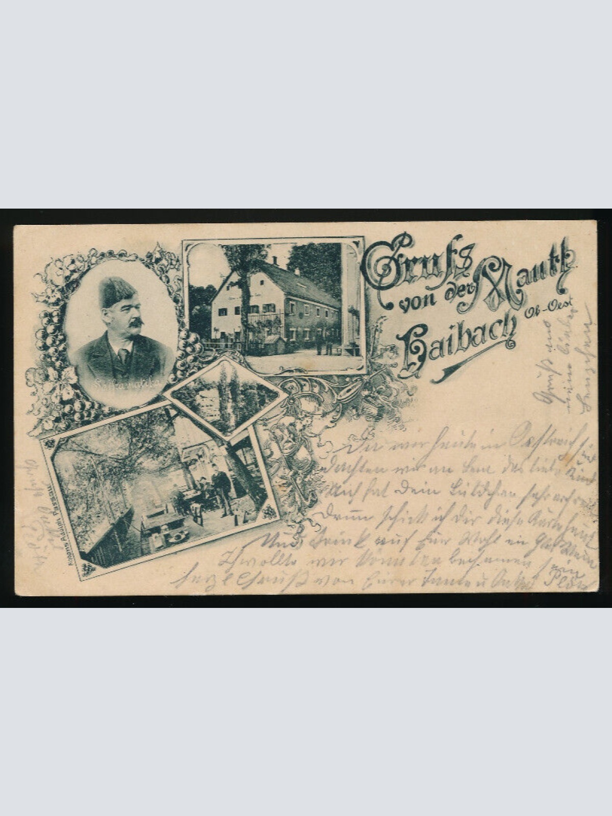 AK aus Haibach Gruß von der Mauth Oberösterreich (2692)