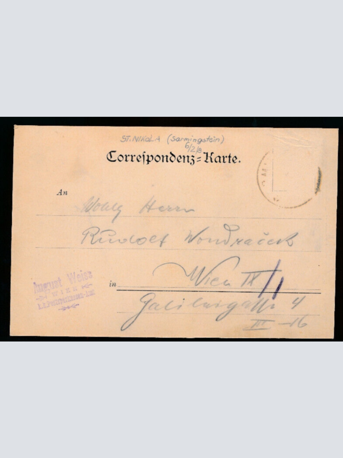 AK aus Sarmingstein Oberösterreich (2632)